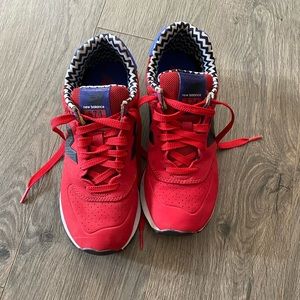 New Balance 574 Red Blue 6